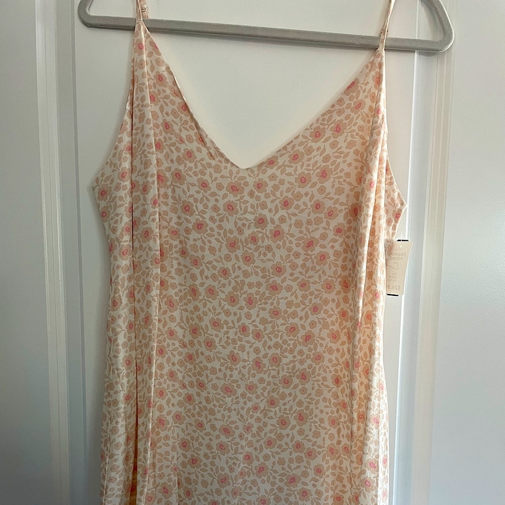 Floral mini dress